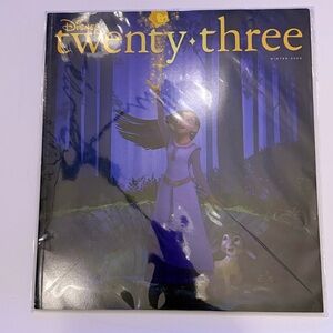 Disney Twenty-Three Magazine with Purple and Black Cover